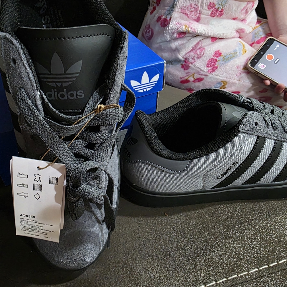 adidas Campus Men's Sneakers in Gray and Black